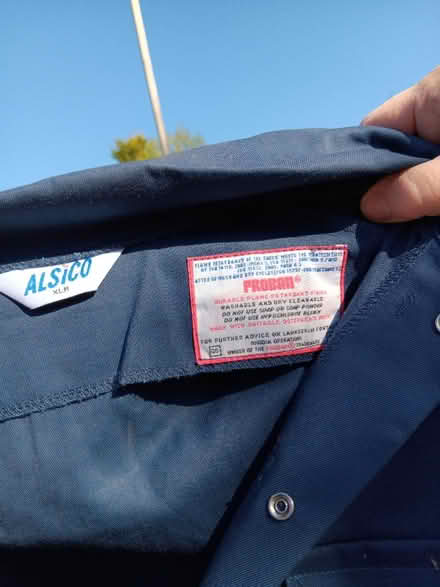 Photo of free Flame proof overalls new (LU1 Luton parktown) #3