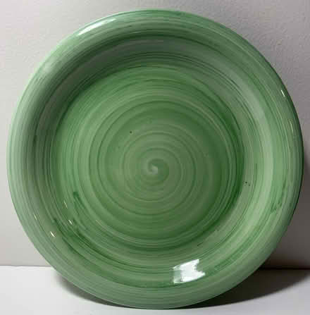 Photo of free Gibson Ceramic Plates 4Blue 2Green (Madison) #1