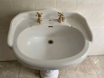 Photo of free Sanitana Vintage Sink + taps (Bourne End SL8) #2