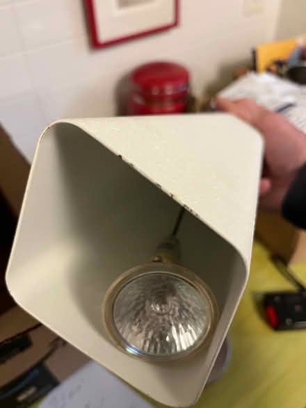 Photo of free White Pendant Lamp (west of Watertown Square) #2