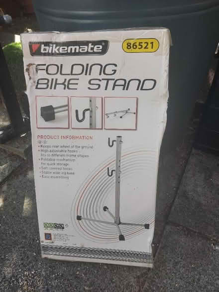 Photo of free Folding bike stand (Lower Place OL16) #2