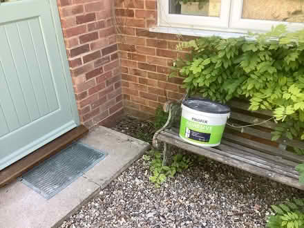 Photo of free Over 1/2 tub tile adhesive (Cholsey OX10) #1