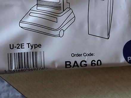 Photo of free Panasonic vacuum cleaner bags (Felpham PO22) #3
