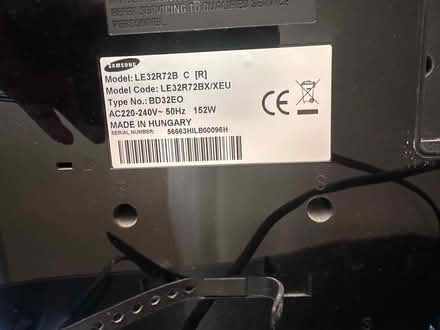 Photo of free 32 inch Samsung TV (SL6 8UE) #4