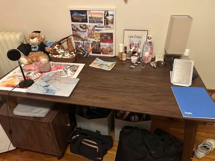 Photo of free Wood Desk (Medford) #2