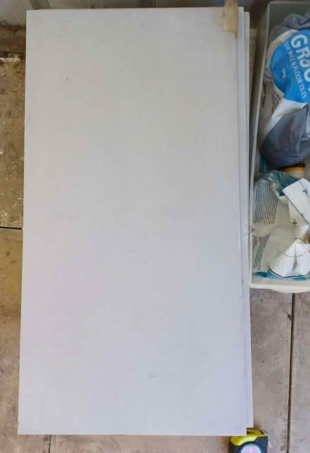 Photo of free 19 x Large Wall/Floor Tile Light stone 600x300 (Dean Row SK9) #1