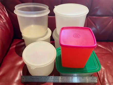 Photo of free Tupperware-like containers (Willows, Menlo Park) #1