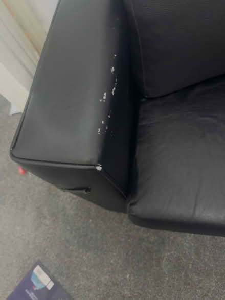 Photo of free Double and single leather sofa (Tuebrook L6) #2