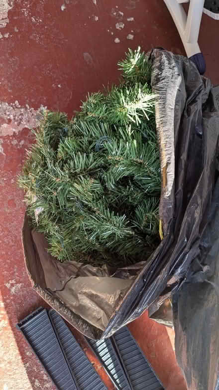 Photo of free 5ft artificial Christmas tree (Caldy Valley CH3) #1