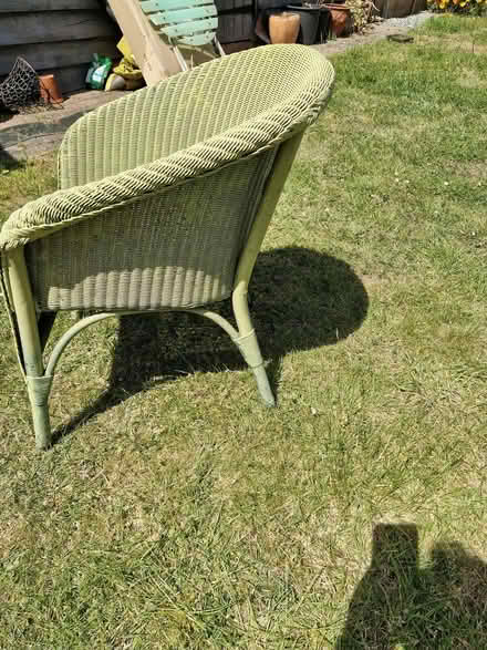 Photo of free An original Lloyd Loom bedroom chair (Burnham on Crouch CM0) #4