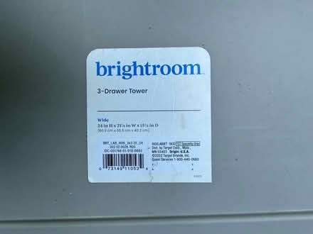 Photo of free Sterilite 2-drawer plastic storage (1089 West Olive Avenue) #2
