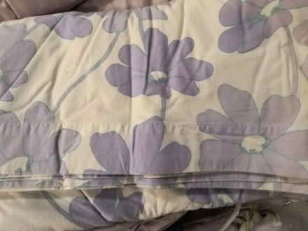 Photo of free full size flannel bedding & duvet (Windsor Terrace, Bklyn) #1