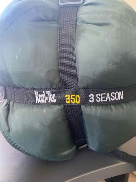 Photo of free 3 Season Sleeping Bag -new zip reqd (Dalkey) #1