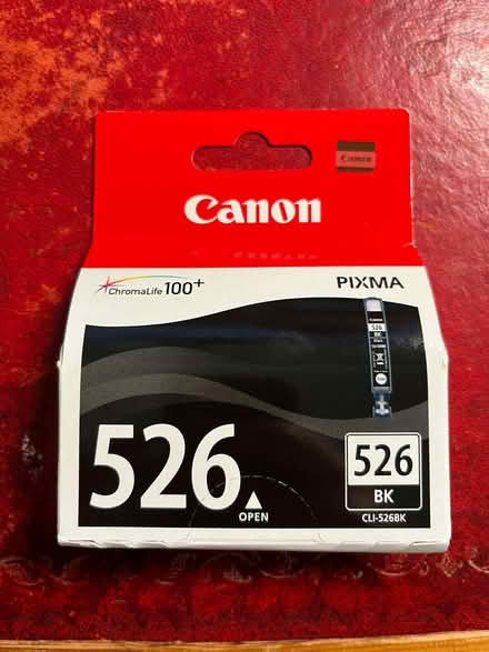 Photo of free Canon 526 Black Ink Cartridge (Chesterton OX26) #1