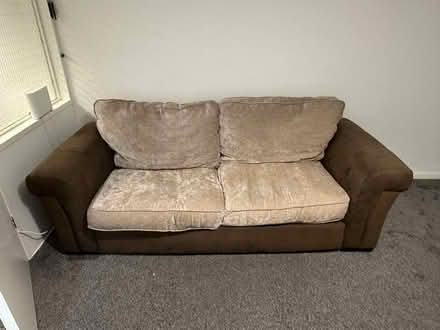 Photo of free Three seater sofa (Whitefield M45) #1