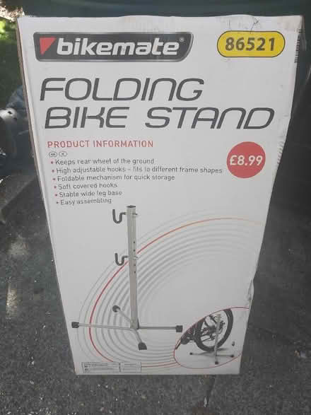 Photo of free Folding bike stand (Lower Place OL16) #1