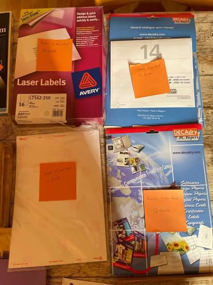 Photo of free Labels (Hanwell W13) #1