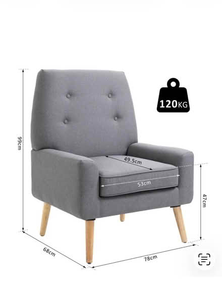 Photo of free Two armchairs (Brentford, TW8) #2