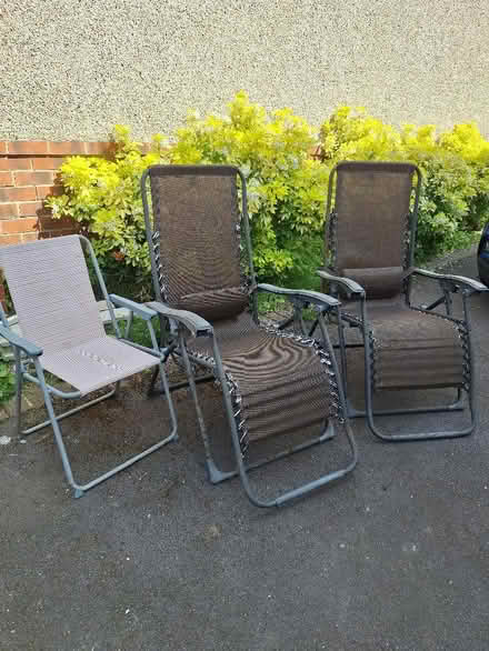 Photo of free Chairs for scrap metal or repair (Manor Top S12) #1