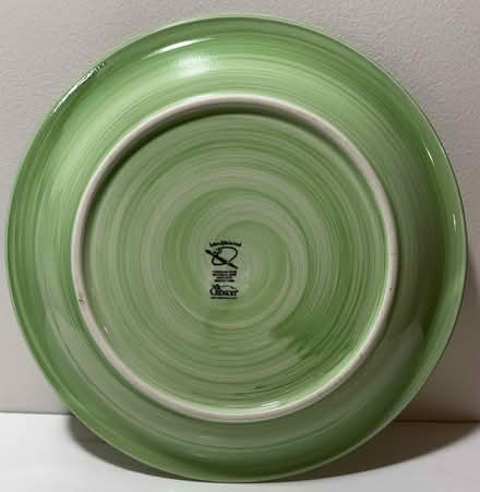 Photo of free Gibson Ceramic Plates 4Blue 2Green (Madison) #3