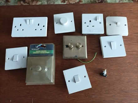Photo of free Mains Sockets, Light Switches, Dimmers (Seaside BN23) #1