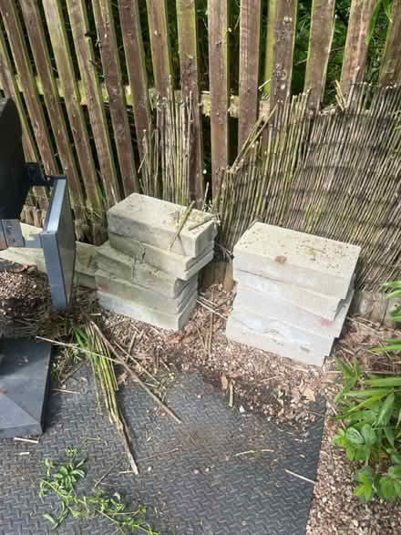 Photo of free Grey slate stones and breeze blocks (Horsforth) #1