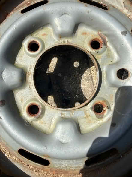 Photo of free 5 x 13 inch trailer wheels (Cosham PO6) #2