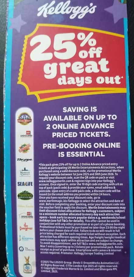 Photo of free Amusement Discount Code (Herne Hill, SE24) #1