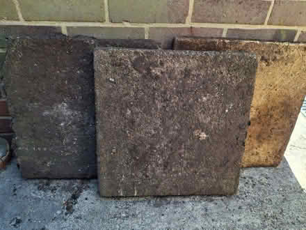 Photo of free 3 Large Paving Slabs (Lightwater GU18) #1