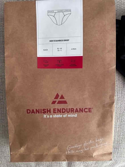 Photo of free 6 Brand new DANISH ENDURANCE Men's Briefs- medium (Surbiton KT1) #2