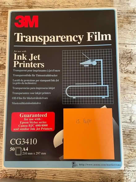 Photo of free Transparency film (Hanwell W13) #1