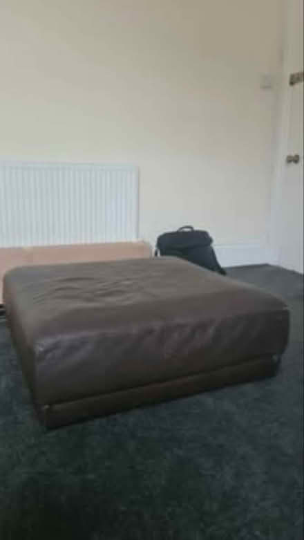 Photo of free Habitat Leather ottoman (Seven Dials BN3) #4