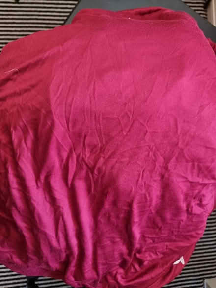 Photo of free Burgundy sofa cover - 3 seats (TW7 4FD) #1