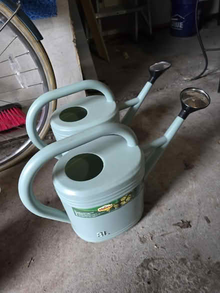 Photo of free 2 green watering cans (Vanier north) #1