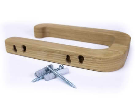 Photo of free New oak toilet roll holder (Surbiton KT1) #3