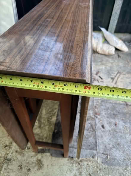 Photo of free 1970s drop leaf table (Fulwood - PR2 3) #4