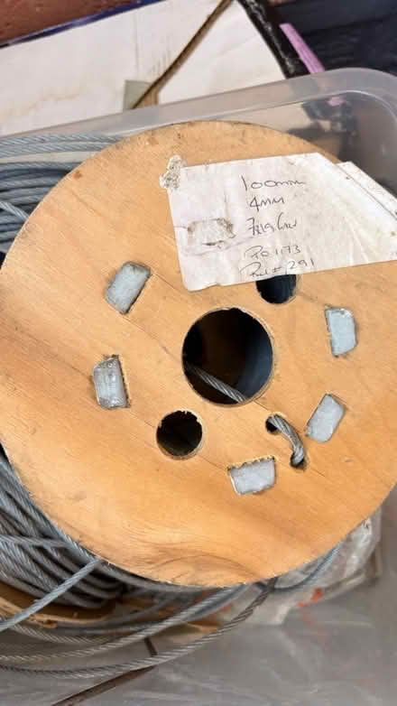 Photo of free 200m 4mm cable (Borehamwood) #1