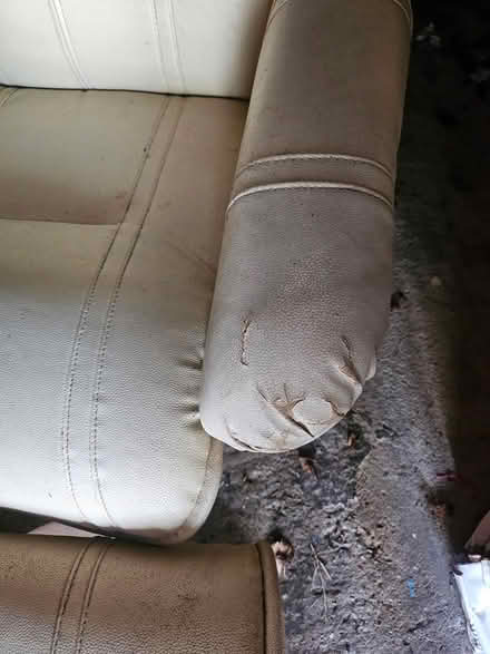 Photo of free Reclining chair and footstool (Widley PO7) #3