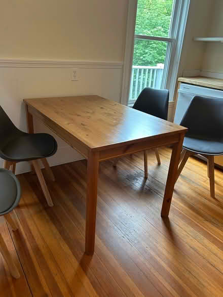 Photo of free kitchen table, 4 chairs (union square somerville) #2