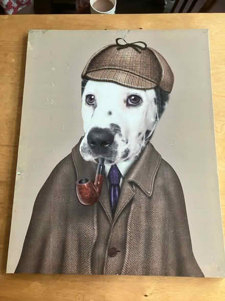 Photo of free Canvas of Dalmatian (Parkstone, Poole. BH14.) #1