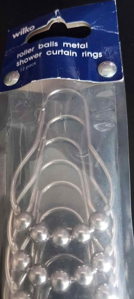 Photo of free Wilko shower curtain rings (Plumstead Common SE18) #2