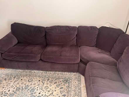 Photo of free L shaped sofa (L19) #3