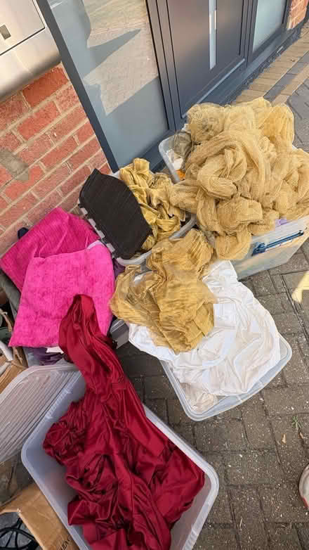 Photo of free Assorted materials organza satin (Borehamwood) #1