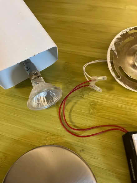 Photo of free White Pendant Lamp (west of Watertown Square) #4