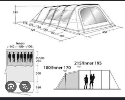 Photo of free Outwell Family Tent (D18) #2