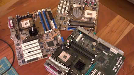 Photo of free Old Motherboards (Foster & California Ave) #1
