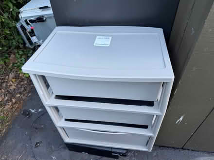Photo of free Sterilite 2-drawer plastic storage (1089 West Olive Avenue) #3