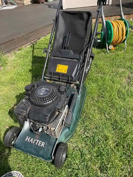 Photo of free Hayter lawnmower (Farnham Common SL2) #1