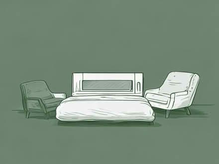 Photo of Bed, Microwave, beanbag, comfy chairs. (Anything Furniture) (Port Glasgow PA14) #1