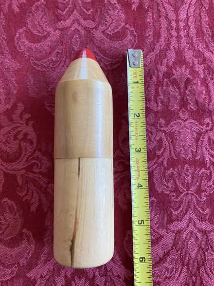 Photo of free Wooden Pencil Holder (Near Eubank Costco) #1